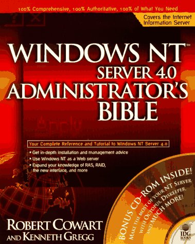Beispielbild fr Windows NT Server 4.0 Administrator's Bible zum Verkauf von Wonder Book