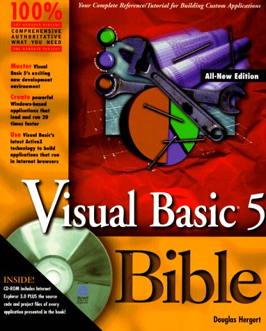 Beispielbild fr Visual Basic 5 Bible zum Verkauf von Better World Books: West