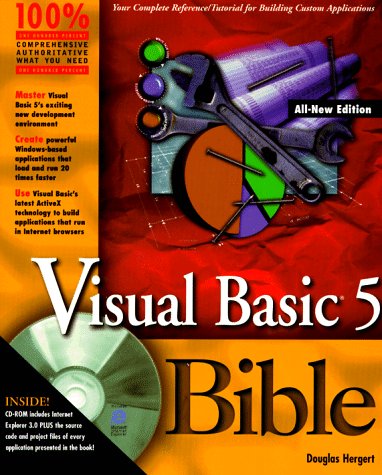 Visual Basic 5 Bible (9780764580208) by Hergert, Douglas