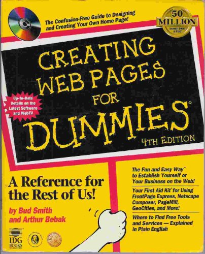Stock image for Creating Web Pages for Dummies for sale by HPB-Diamond
