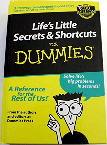 Imagen de archivo de Lifes Little Secrets Shortcuts for Dummies Oxmoor House a la venta por Goodwill of Colorado