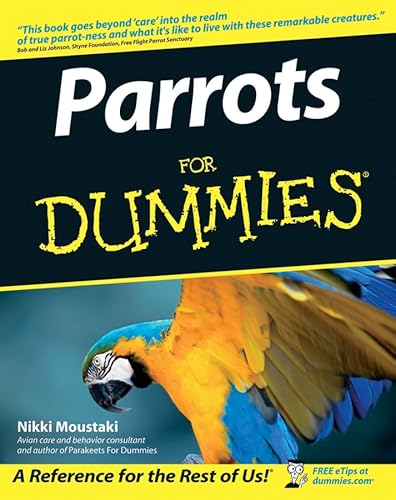 Stock image for Parrots For Dummies for sale by Open Books