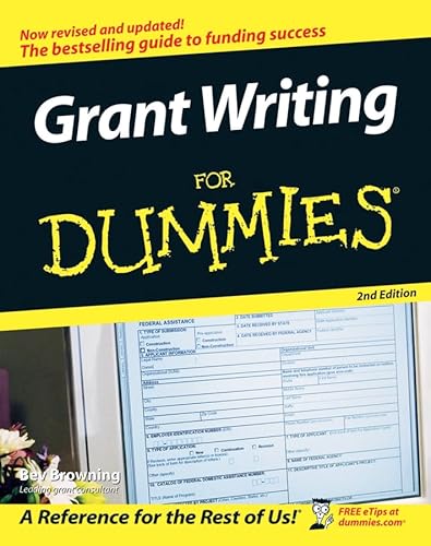 Imagen de archivo de Grant Writing for Dummies a la venta por Better World Books