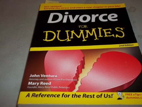 Beispielbild fr Divorce for Dummies zum Verkauf von Better World Books