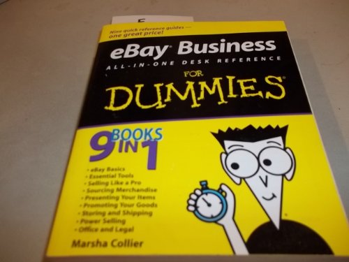 9780764584381: eBay Business All-in-One Desk Reference for Dummies (All-in-One Desk Reference for Dummies S.)