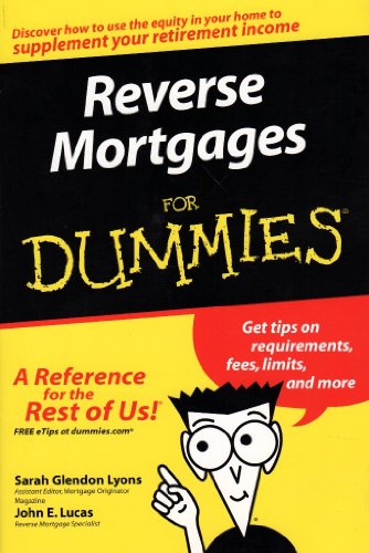Beispielbild fr Reverse Mortgages for Dummies zum Verkauf von Better World Books