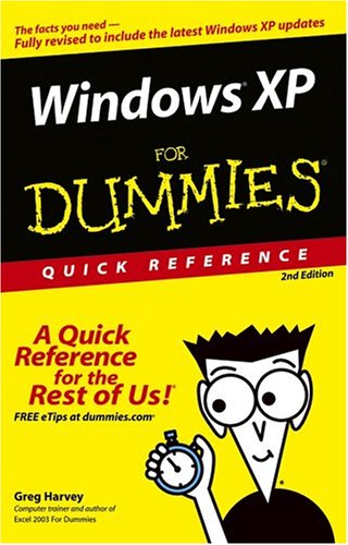 9780764584800: Windows XP For Dummies Quick Reference