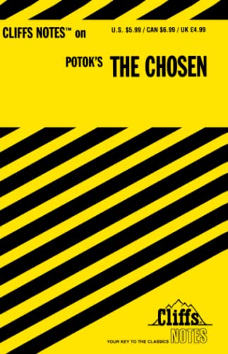 Beispielbild fr CliffsNotes on Potok's the Chosen zum Verkauf von Better World Books