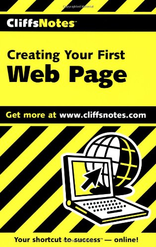 Stock image for CliffsNotes Creating Your First Web Page for sale by Wonder Book