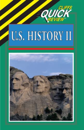 Stock image for CliffsQuickReview United States History II (Cliffs Quick Review (Paperback)) for sale by Wonder Book