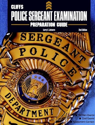 9780764585388 Cliffstestprep Police Sergeant Examination Preparation Guide Abebooks Larry F