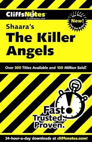 Imagen de archivo de CliffsNotes on Shaara's The Killer Angels a la venta por Wonder Book