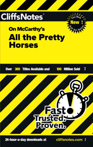 9780764585517: CliffsNotes on McCarthy's All the Pretty Horses (CliffsNotes on Literature)