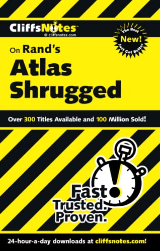 Beispielbild fr CliffsNotes on Rand's Atlas Shrugged (Cliffsnotes Literature Guides) zum Verkauf von SecondSale