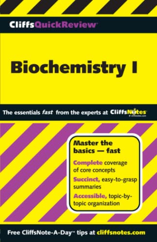 Stock image for Cliffsquickreview Biochemistry I for sale by ThriftBooks-Dallas