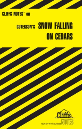 Stock image for Guterson's Snow Falling on Cedars for sale by Better World Books