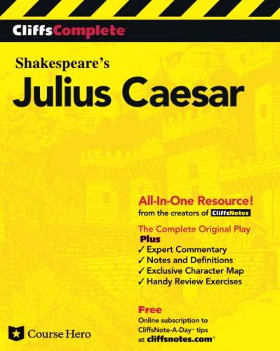 Imagen de archivo de CliffsComplete Julius Caesar a la venta por Jenson Books Inc