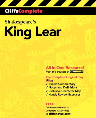 Stock image for CliffsComplete King Lear for sale by SecondSale