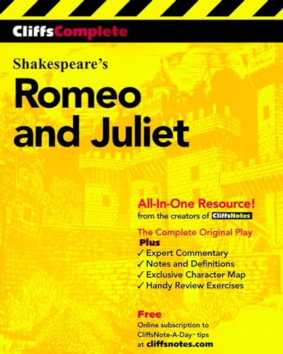 Stock image for CliffsComplete Romeo and Juliet for sale by SecondSale