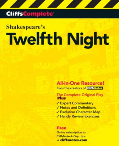 Stock image for CliffsComplete Shakespeare's Twelfth Night for sale by Jenson Books Inc