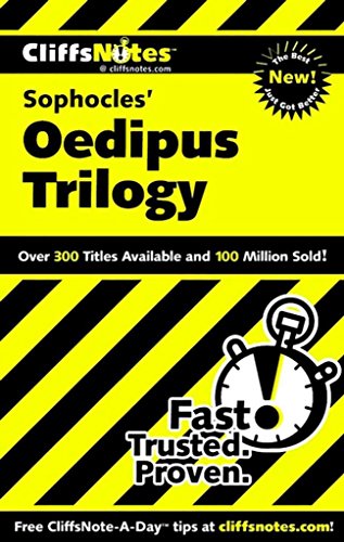 Stock image for CliffsNotes on Sophocles' Oedipus Trilogy (Cliffsnotes Literature Guides) for sale by SecondSale