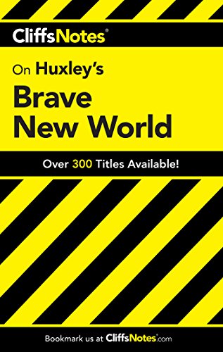 9780764585838: "Brave New World" (Cliffs Notes) (Cliffsnotes Literature Guides)