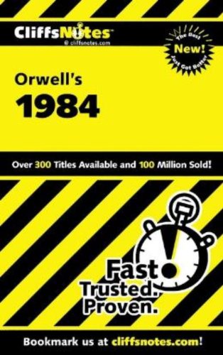 Imagen de archivo de On Orwell's 1984 (Cliffs Notes) a la venta por Wonder Book