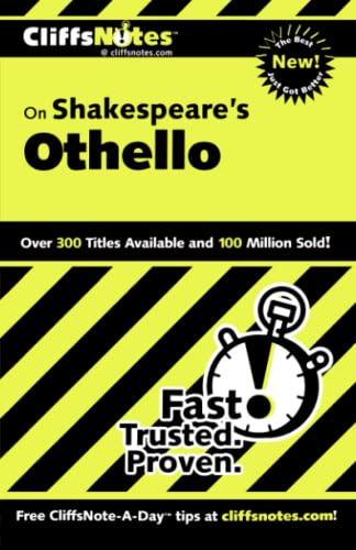 Beispielbild fr CliffsNotes on Shakespeare's Othello (Cliffsnotes Literature Guides) zum Verkauf von Isle of Books