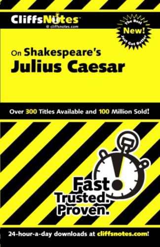 Beispielbild fr CliffsNotes on Shakespeare's Julius Caesar (Cliffsnotes Literature Guides) zum Verkauf von Orion Tech