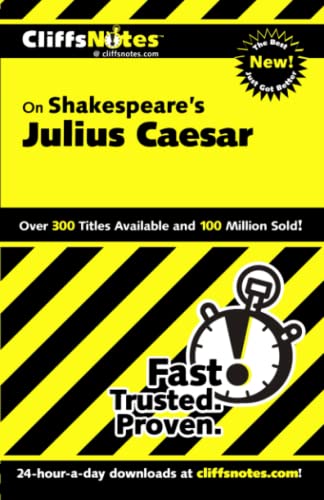 Imagen de archivo de Cliffsnotes Julius Caesar Pa (Cliffsnotes Literature Guides) a la venta por Gulf Coast Books