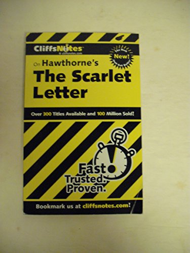 Beispielbild fr CliffsNotes on Hawthorne's The Scarlet Letter (Cliffsnotes Literature Guides) zum Verkauf von SecondSale
