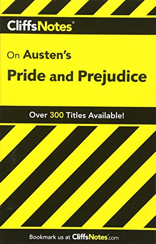 Beispielbild fr CliffsNotes on Austens Pride and Prejudice (Cliffsnotes Literature Guides) zum Verkauf von Goodwill of Colorado