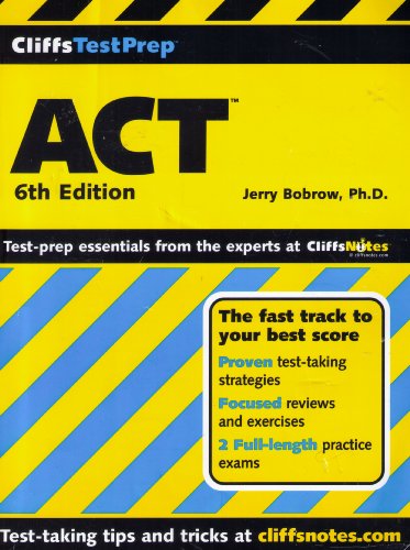 Beispielbild fr ACT Preparation Guide : American College Testing zum Verkauf von Better World Books