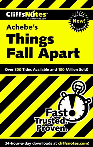 9780764586477: CliffsNotes on Achebe's Things Fall Apart (Cliffs Notes S.)