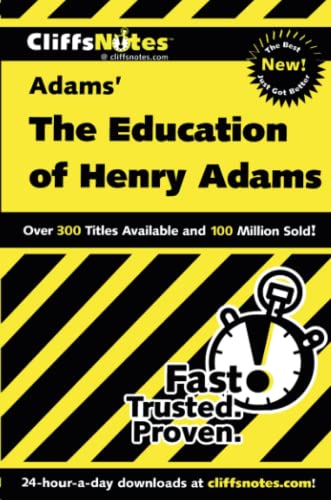 Beispielbild fr CliffsNotes on Adams' the Education of Henry Adams zum Verkauf von Better World Books