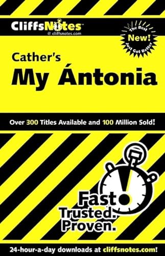 Stock image for Cather's My Antonia for sale by The Book Cellar, LLC