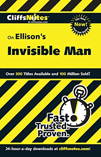 Imagen de archivo de On Ellison's The Invisible Man (Cliffs Notes) a la venta por Your Online Bookstore