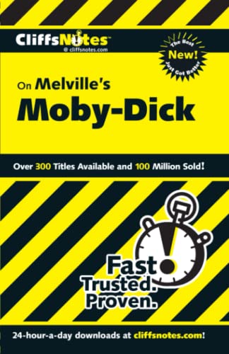 Stock image for CliffsNotes On Melville's Moby-Dick (Cliffsnotes Literature Guides) for sale by Gulf Coast Books