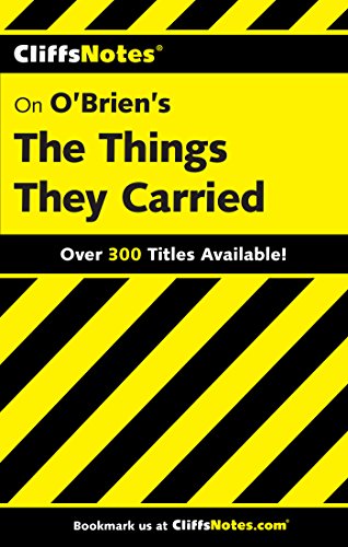 Stock image for O'Brien's The Things They Carried (Cliffs Notes) for sale by SecondSale