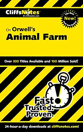 Beispielbild fr CliffsNotes on Orwell's Animal Farm (Dummies Trade) zum Verkauf von BooksRun