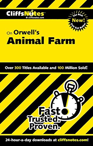 Stock image for CliffsNotes on Orwell's Animal Farm (Dummies Trade) for sale by BooksRun