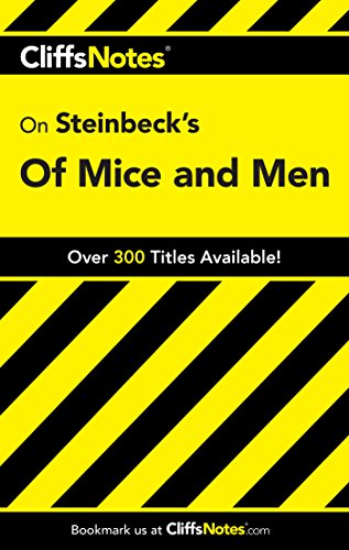 Immagine dell'editore per Cliffsnotes Steinbeck's of Mice and Men venduto da The Yard Sale Store