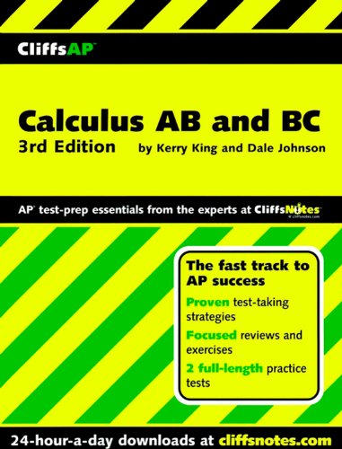 Beispielbild fr CliffsAP Calculus AB and BC, 3rd Edition zum Verkauf von HPB-Ruby