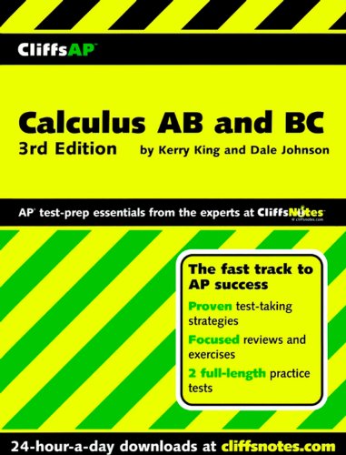 Imagen de archivo de CliffsAP Calculus AB and BC, 3rd Edition a la venta por HPB-Ruby