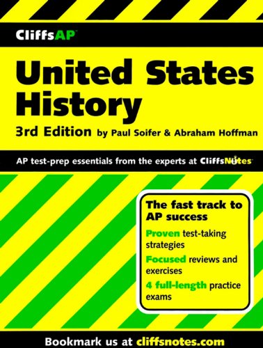 9780764586903: CliffsAP United States History Preparation Guide, 3rd Edition