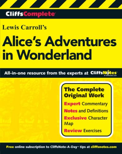 Beispielbild fr CliffsComplete Alice's Adventures in Wonderland zum Verkauf von Better World Books