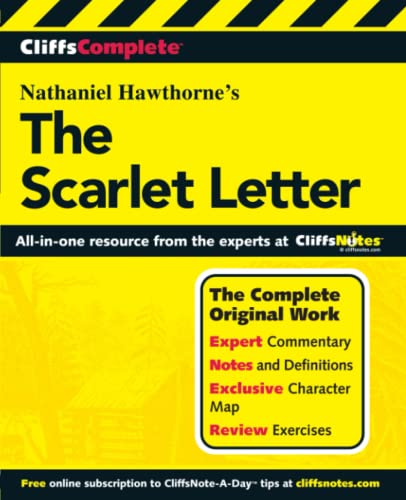 Stock image for CliffsComplete the Scarlet Letter for sale by Better World Books: West