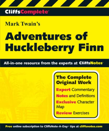 Imagen de archivo de CliffsComplete the Adventures of Huckleberry Finn a la venta por Better World Books: West