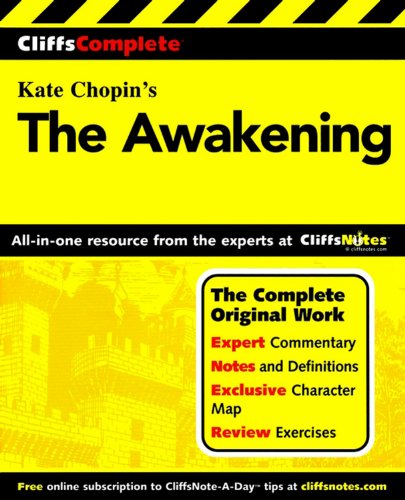 Imagen de archivo de CliffsComplete The Awakening (Cliffs Notes) a la venta por SecondSale