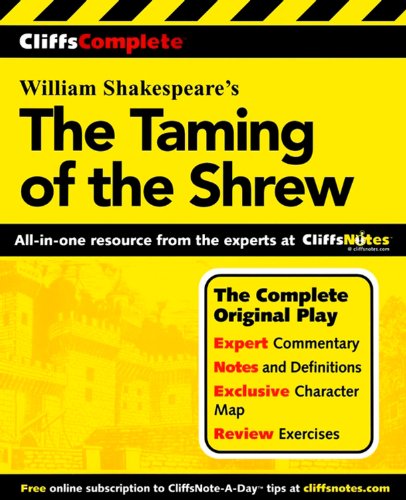 Stock image for CliffsComplete The Taming of the Shrew for sale by SecondSale